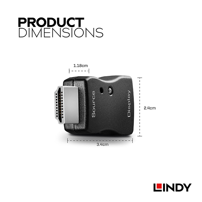 LINDY林帝 HDMI2.0 EDID 學習/模擬器