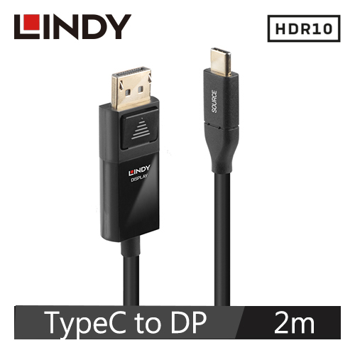 USB3.1 TYPE-C To DISPLAYPORT HDR轉接線 2M
