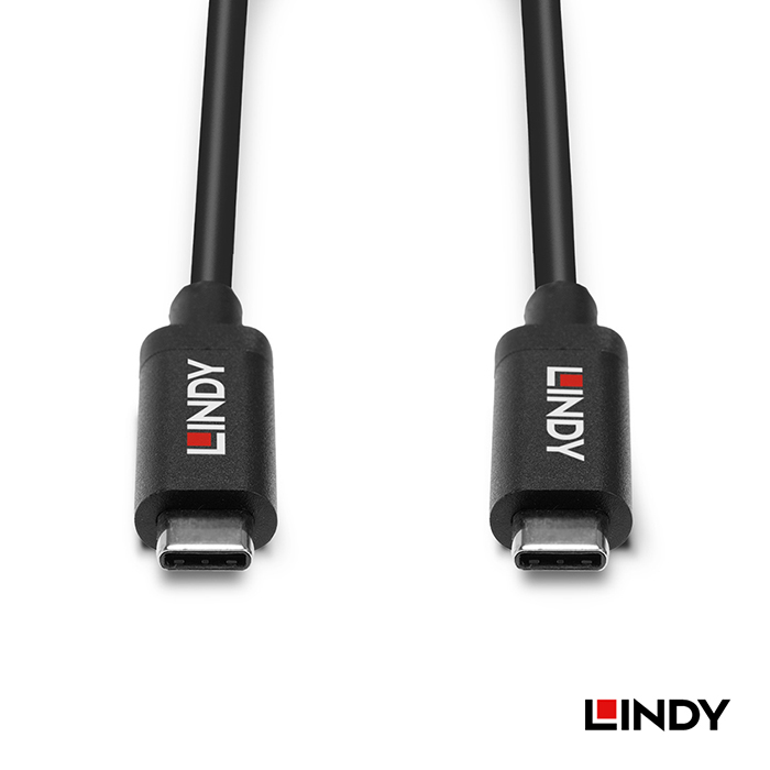 LINDY林帝 主動式USB3.2 GEN2 TYPE-C 公TO公 傳輸線 5M