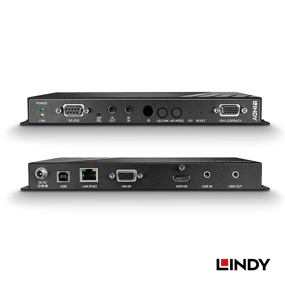 LINDY林帝 HDMI KVM OVER IP 4K/30HZ影音延長器-TX發射端(專業版)