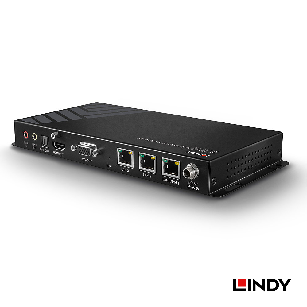 LINDY林帝 HDMI KVM OVER IP 4K影音延長器-RX接收端(專業版)