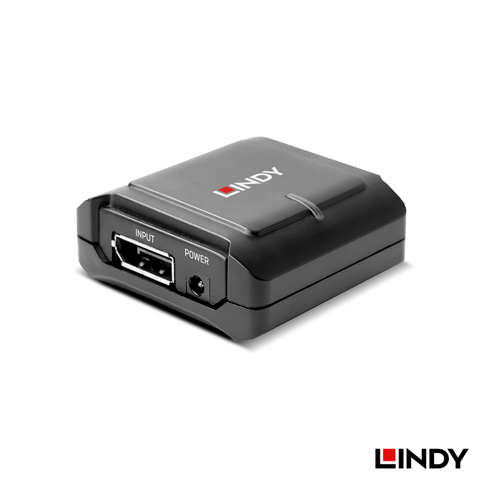 LINDY 1600p 最大40m対応 DisplayPort 1.2 DP   延長器 リピーター(型番:38413)