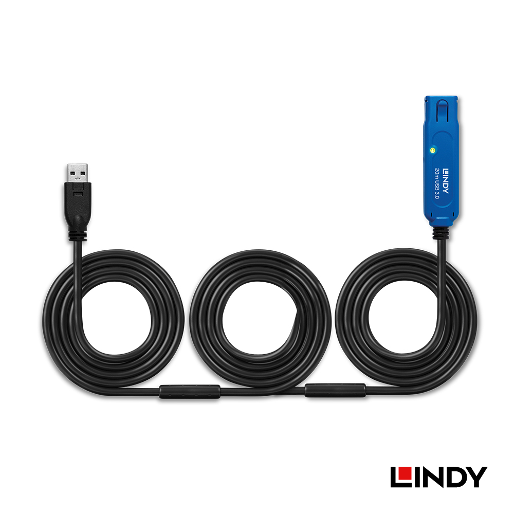 LINDY林帝 主動式 USB3.0 延長線 20M