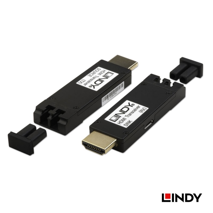 LINDY林帝HDMI 2.0 10.2G 光纖延伸器, 300M-HDMI/影音線材專館- EcLife