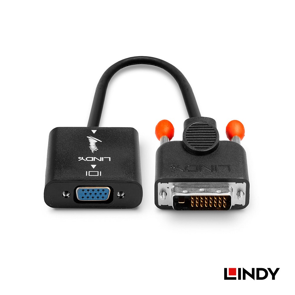 LINDY林帝 DVI-D公 To VGA母 轉接器