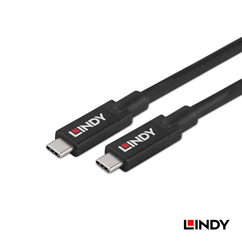 LINDY林帝 主動式USB3.2 GEN2 TYPE-C 公 TO 公傳輸線, 8M
