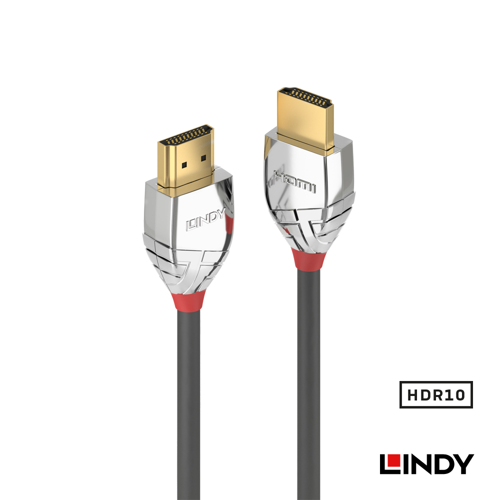 LINDY林帝 CROMO LINE HDMI 2.0(TYPE-A) 公 TO 公 傳輸線7.5M