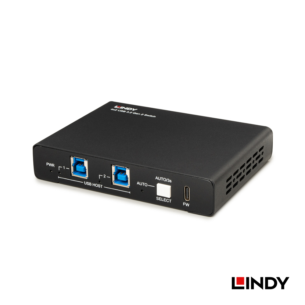 LINDY林帝 4X2 USB3.2 GEN2 切換器