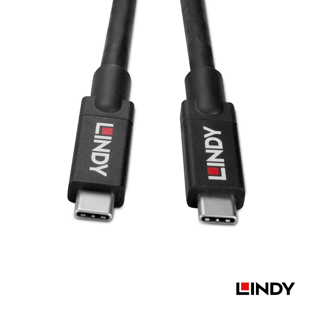 LINDY林帝 主動式USB3.2 GEN2 TYPE-C 公 TO 公傳輸線, 8M